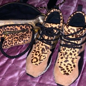 Steve Madden Cliff sneakers and matching BMAXIMA bag
